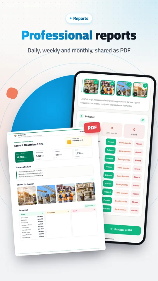 Screenshot of the Ochanti app 8