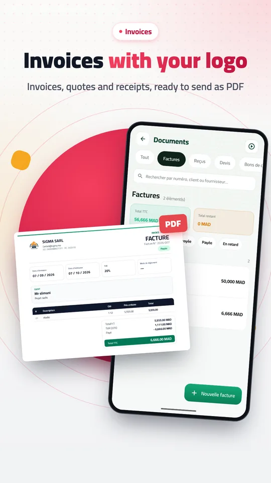 Screenshot of the Ochanti app 9